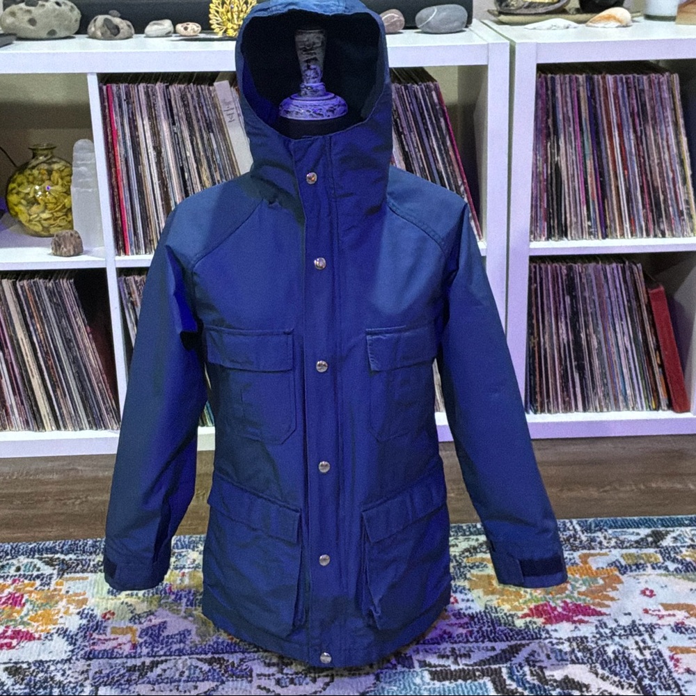 Vintage L.L. Bean Baxter State Park Navy Hooded Size XS